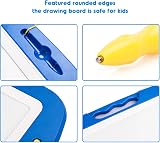 SGILE Large Magnetic Drawing Board for Toddlers 1 2 3 4 Years Blue Educational view 6