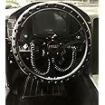 Universal 13.5" Black Super Max Lightweight Drag Racing Performance Steering Wheel 5-Bolt Spokes