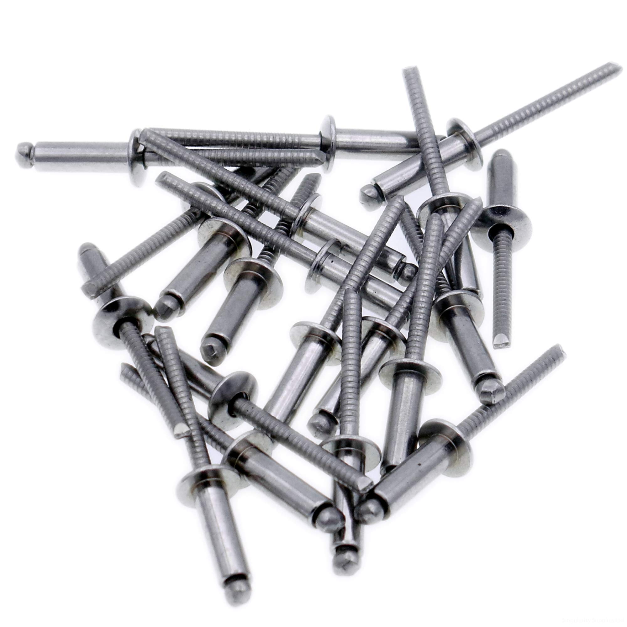 M4.8 (4.8mm x 12mm) Dome Blind Rivet - Stainless Steel (A2) (Pack of 20)