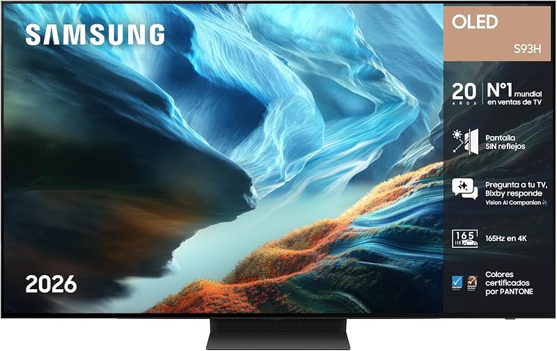 TV OLED S93H 65" 4K Smart TV con IA y Pantalla sin Reflejos