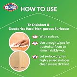 Clorox Disinfecting Wipes Fresh Scent 75 Count Canister view 7