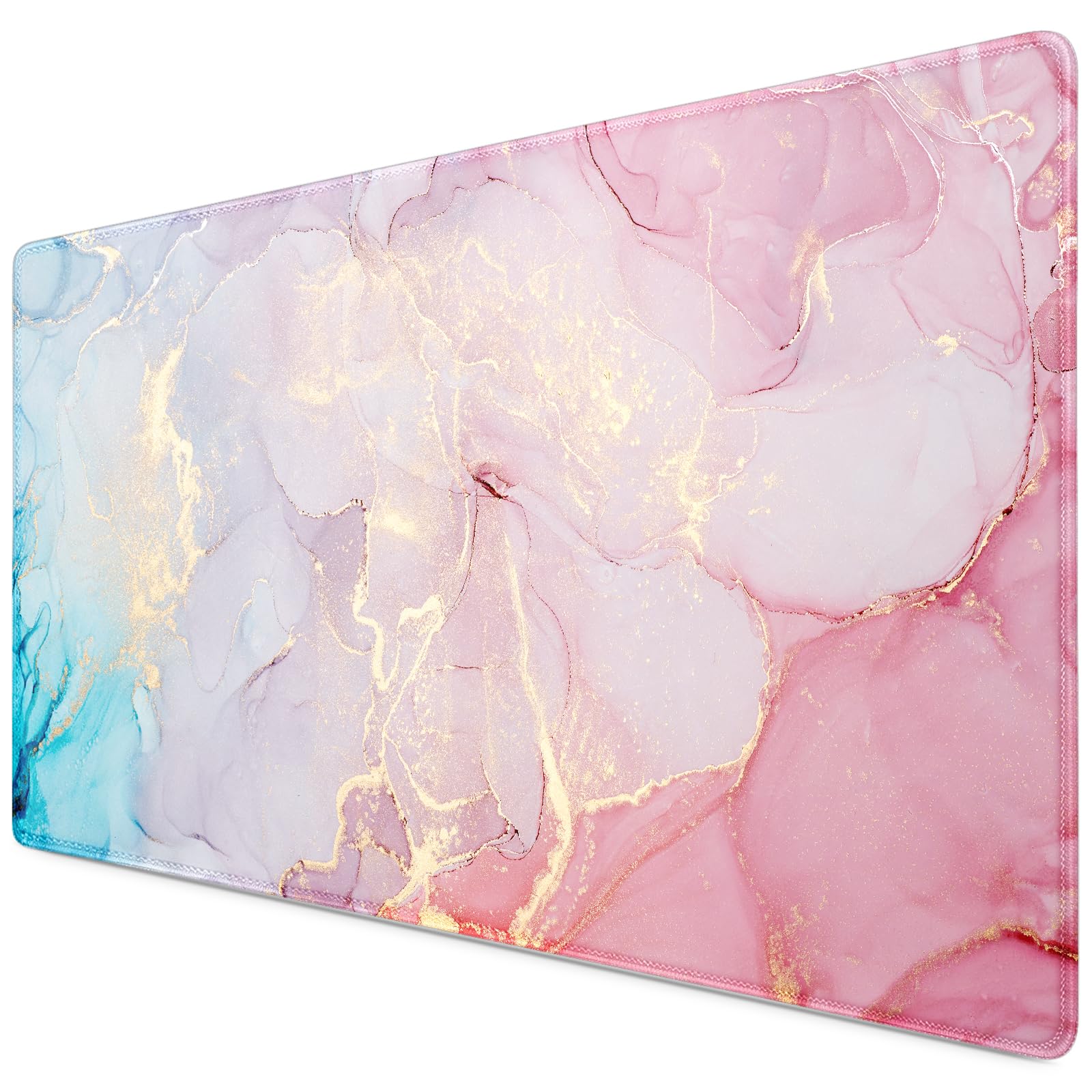 Gaming Mousepad Extended Black Desk Mat, Waterproof Computer Mouse Rug Pad, Ergonomic Mouse Mat For Keyboard And Laptop, Large Size From Honey_fruit_tree, $8.38 - View #5