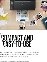 Canon PIXMA TS3350 Series Wireless All-in-One Printer with LCD Display view 3