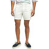 Brooks Brothers Mens Stretch Supima Cotton Poplin Chino 7 Inch Inseam Shorts