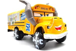 Flmenunu Movie Car Toy Miss Fritter 1:55 Scale Die-Casting Car Metal Alloy Boy Kid Toy