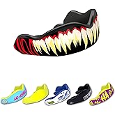 DAMAGE CONTROL High-Impact Mouth Guard – Sports Mouthguard for Boxing, Football, Hockey, Lacrosse & Basketball, Protects Teeth & Jaw, Protective Mouthpiece for Adults & Youth (Adult, SymBite 2.0)