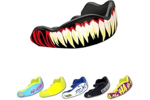 DAMAGE CONTROL High-Impact Mouth Guard – Sports Mouthguard for Boxing, Football, Hockey, Lacrosse & Basketball, Protects Teeth & Jaw, Protective Mouthpiece for Adults & Youth (Adult, SymBite 2.0)