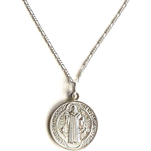 SLIACETE 925 Sterling Silber St. Michael Halskette Für Männer Und