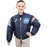 Rothco Kids NASA MA-1 Flight Jacket, M