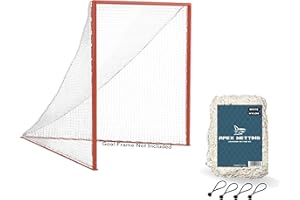 SHARK LAX SharkLax Lacrosse Netting Replacement - Weather-Resistant Lacrosse Net for Backyard Goals, Perfect for Enhanced Gameplay and Reliable Performance