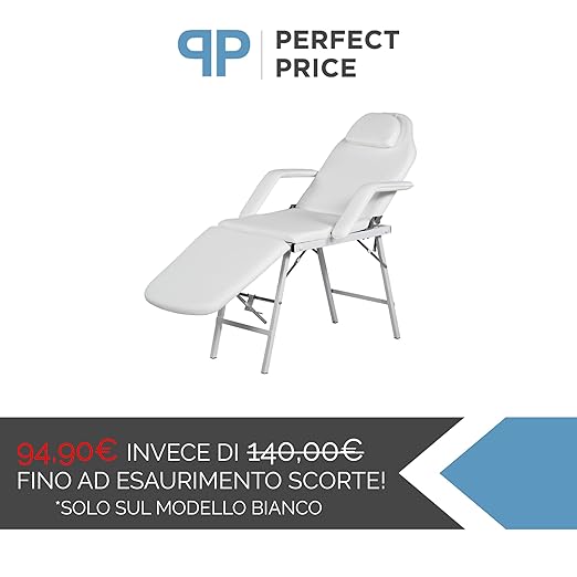 title=LETTINO DA MASSAGGIO POLTRONA PER MASSAGGI TRATTAMENTI ESTETICA RECLINABILE