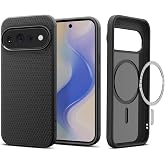Spigen Liquid Air MagFit for Google Pixel 11 Pro XL Case, Matte Black | Qi2 Certified, Compatible with Pixelsnap, Non-slip grip, Air Cushion Tech, Military-Grade Protection, Compatible with MagSafe