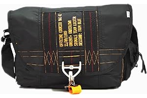 Farm Blue Tactical Messenger Bag - Smaller Military Satchel Bag for Men and Women - Water Resistant Crossbody Tote Sling Bag