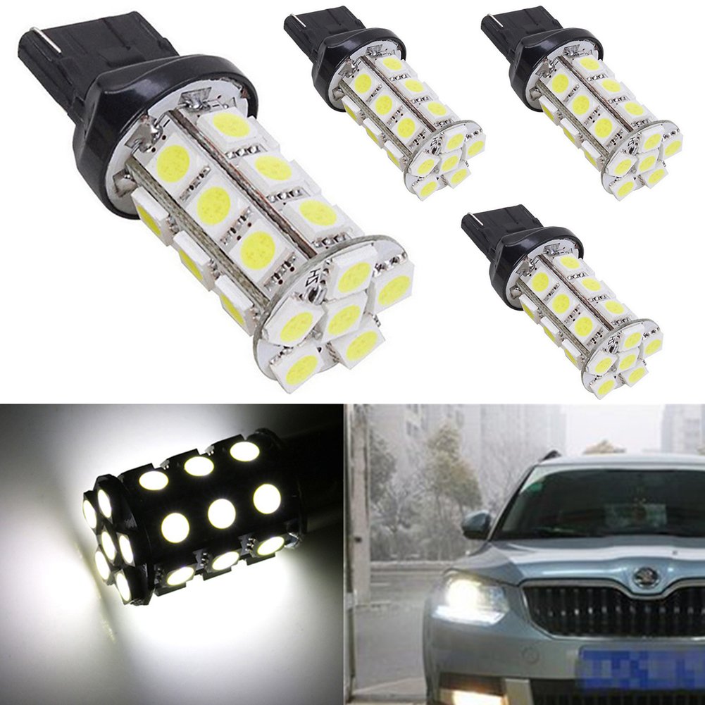 TABEN 1157 BAY15D 27SMD 5050 Car RV Turn Signal Reverse White LED