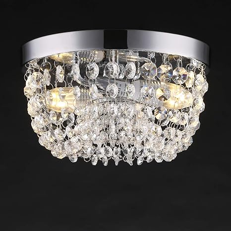 Amazon Com Krasty Elegant Mini Style Modern Crystal Ceiling Light