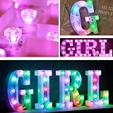 Vimlits Unicorn LED Light Up Letters 18 Color RGB Remote Wall Table Decor A view 5