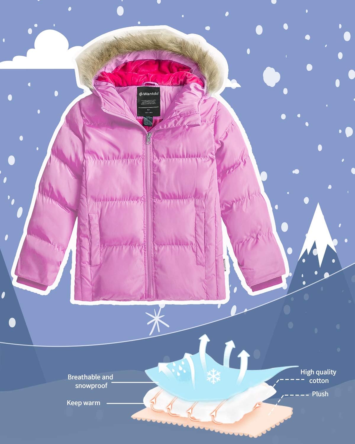 wantdo winter coat