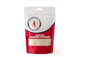 DAIRYLAND MANAGEMENT LLC Dairyland Premium American Ginseng Powder 西洋参 - 4 oz Pack of Wisconsin Ginseng Root Powder - Non-GMO, Gluten Free Powdered Ginseng - Use Ginseng Herbal Supplement for Smoothies, Baking, Tea