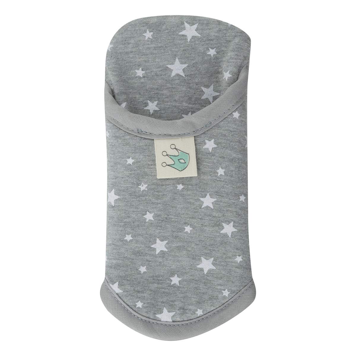 JYOKO Kids Cotton Crotch Harness Protector for car seat and Stroller Compatible with MaxiCosi, from 0 to 3 Years Old (White Star)