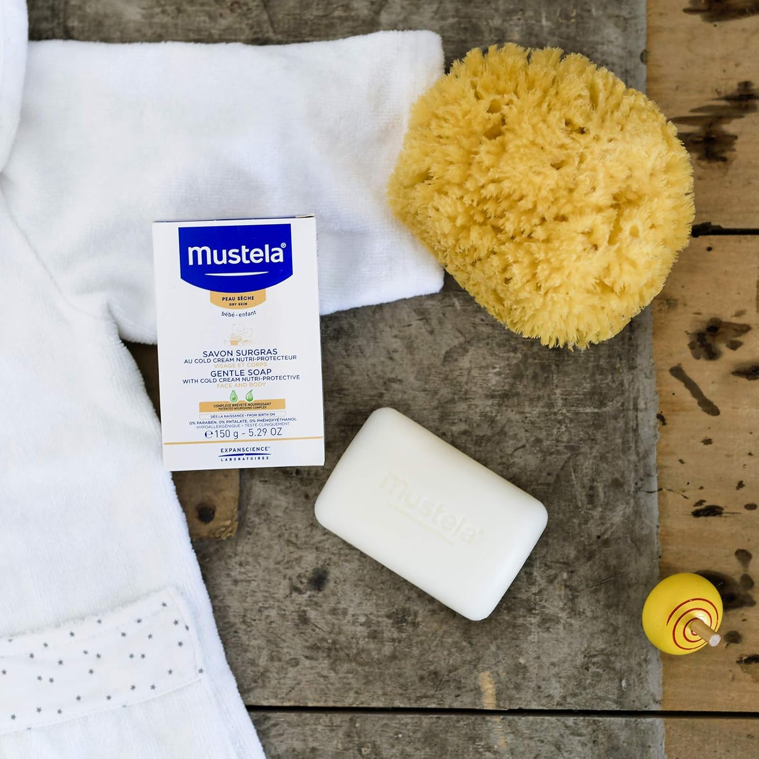 mustela gentle soap with cold cream