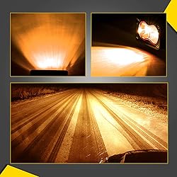ANGU-OFFROAD Amber LED Combo Pod Lights, 2PCS 3