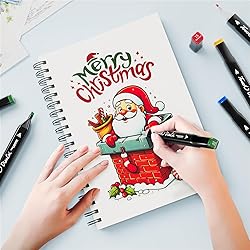 DTXDTech 120 Colors Alcohol Markers,Dual Tip Art