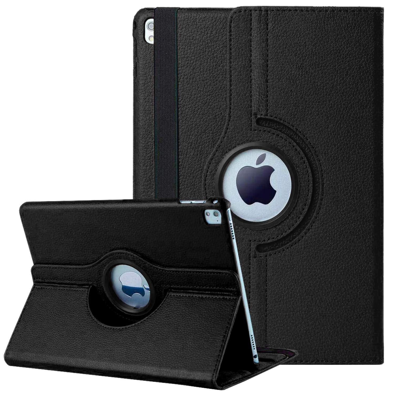 Apple iPad 10.2" Case for iPad 9th/7th/8th Gen, PU Leather Stand Cover with 360 Rotation & Auto Sleep/Wake