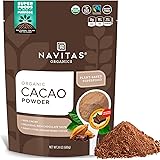 Navitas Organics Cacao Powder, 24 oz. Bag, 45 Servings — Organic, Non-GMO, Fair Trade, Gluten-Free