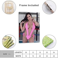 GLACYTEZ Kendra Lust Sexy Woman Model Poster Canvas