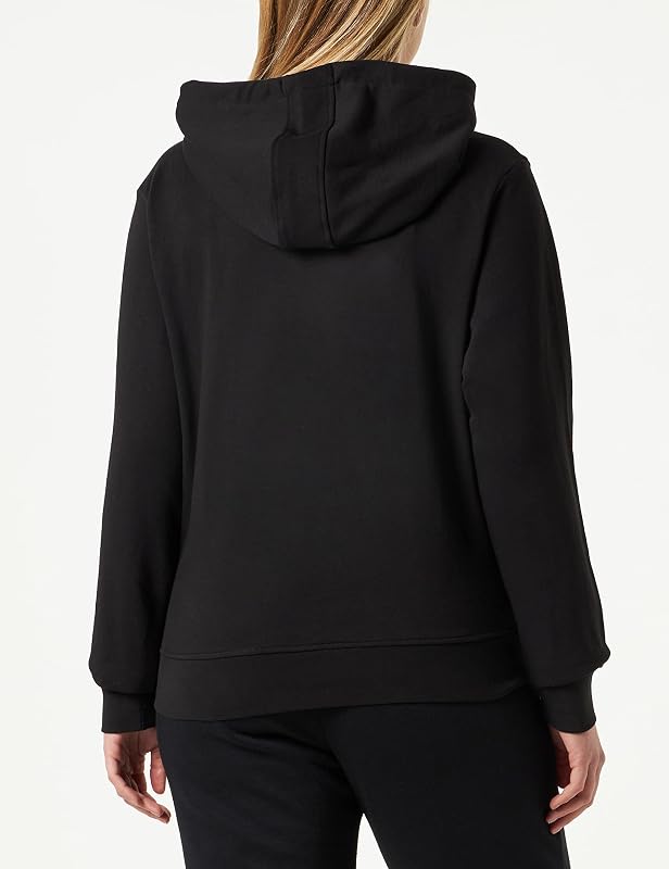 Sweatshirt com Capuz, Preto, S Mulheres