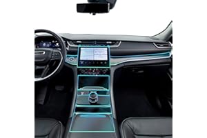 FDAIUN for Jeep Grand Cherokee 2021-2024 PPF Precut 8.5Mil Car Paint Protective Film TPU HD Film Scratch Protector Interior Accessories (Style D)