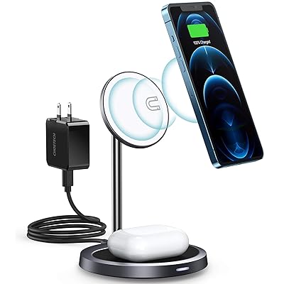 CHOETECH Mag-Safe Charger: 2-in-1 Wireless Charging Zambia Ubuy