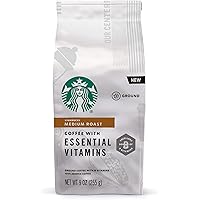 Starbucks Medium Roast Ground Coffee with Essential B Vitamins — 6 bags (9 oz. each)