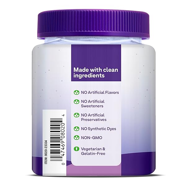 NATROL KIDS SOOTHING NIGHT MAGNESIUM CITRATE GUMMIES, HELPS CALM & RELAX LITTLE MINDS & BODIES FOR BEDTIME FOR THOSE LOW IN MAGNESIUM, PLUS VITAMIN B6 SUPPORTS BRAIN FUNCTION, 30 BERILICIOUS GUMMIES