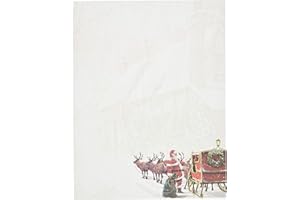Great Papers! Santa's Sleigh Letterhead, 80 Count, 11" x 8.5" (2015064)