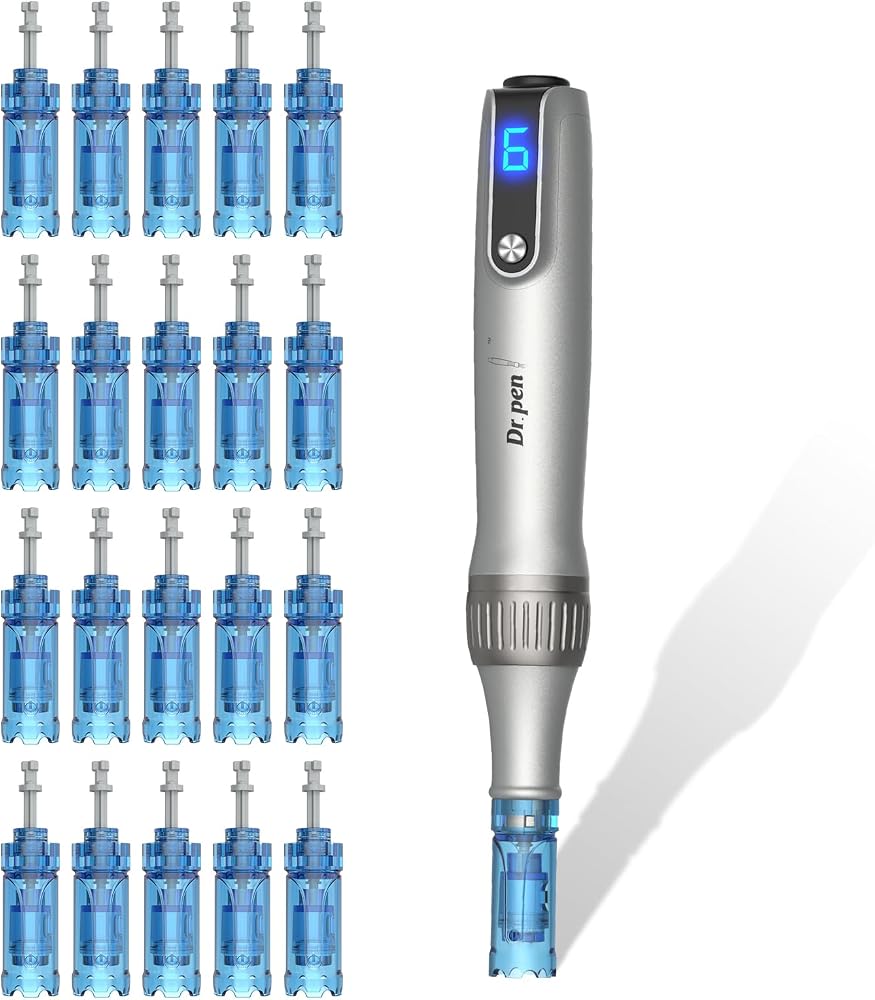 Dr Pen M8S Microneedle Roller Pen for Home Use - Microneeding Derma Roller Pen for Women Men - Micro Needle Roller Pen for Sk