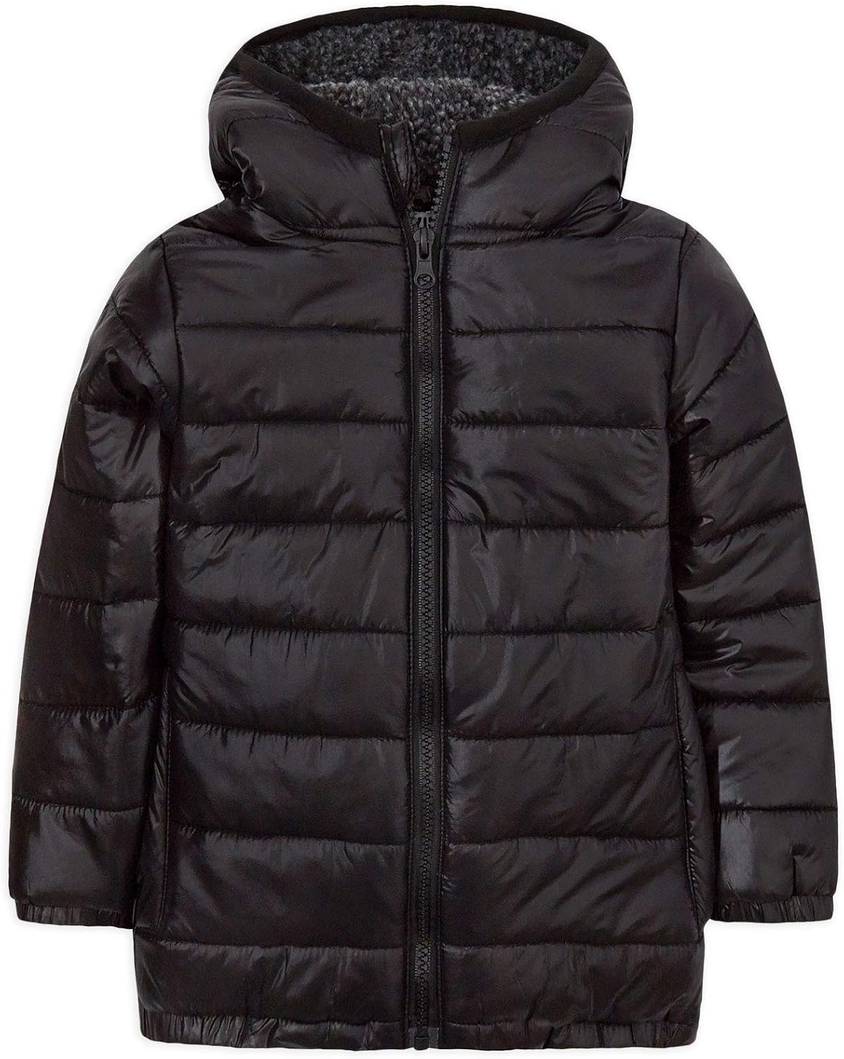 JollyRascals Boys Padded School Jacket Kids New Hooded Zipped