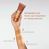 CLARINS Self Tanning Milky Lotion Face Body Natural Glow Hydrating Buildable Tan view 6
