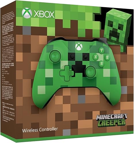 Xbox ワイヤレス コントローラー Minecraft Creeper Amazon Co Uk Pc Video Games