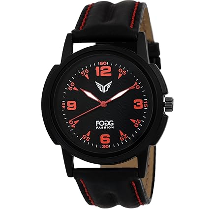Analog Black Dial Mens Watch 1093-BK