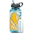 Epic Water Filters Nalgene OG Water Bottle with Filter, USA Made, BPA Free, Removes 99.99% Tap Water Contaminants, Forever Chemicals, Access Fund 23 Art, 32 oz