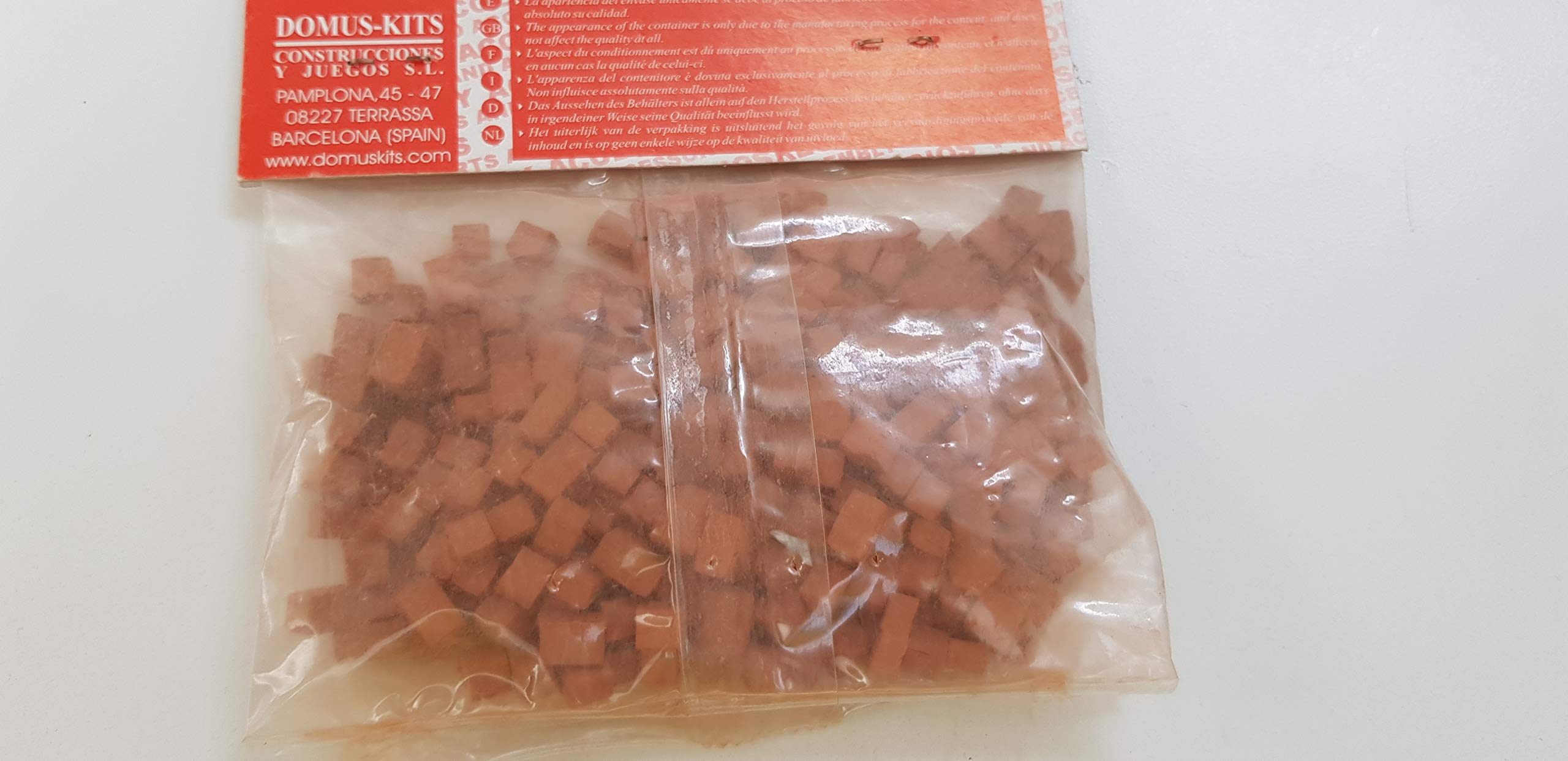 DOMUS KIT BRICKS MIXED 9X5X4mm, 7x5x4mm, 5x5x4mm Ref. 03001 Pieces 340