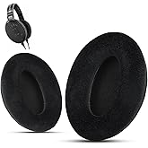 Krone Kalpasmos Replacement Ear Pads for Sennheiser – Compatible with HD 650, HD600, HD580, HD660S, HD565, HD545 Headphones – Memory Foam Cushions for Sennheiser HD 650 – Black