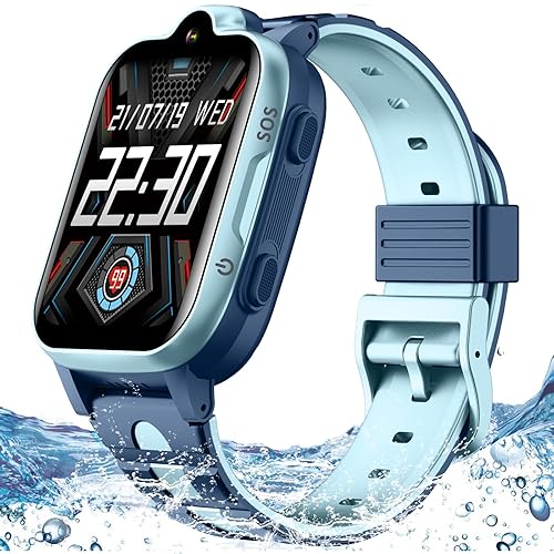 MJVV 4G GPS Smart Watch for Kids with Calling Whatsapp Line