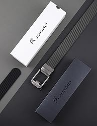 JUKMO Men's Reversible Ratchet Belt - 2 Styles in
