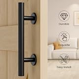 TSMST 30cm Sliding Door Handle Double Sided Invisible Stainless Steel view 3