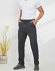 Gihuo Men's Winter Fleece Pants Sherpa Lined