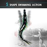 Truscend Swimmax Easy Catch Lure Three Actions Segmented Swimbait view 2