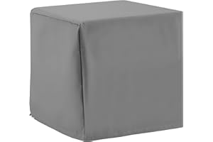 Crosley Furniture Patio Furniture Covers, Waterproof Outdoor Side Table Cover for Backyard, Deck, Gray