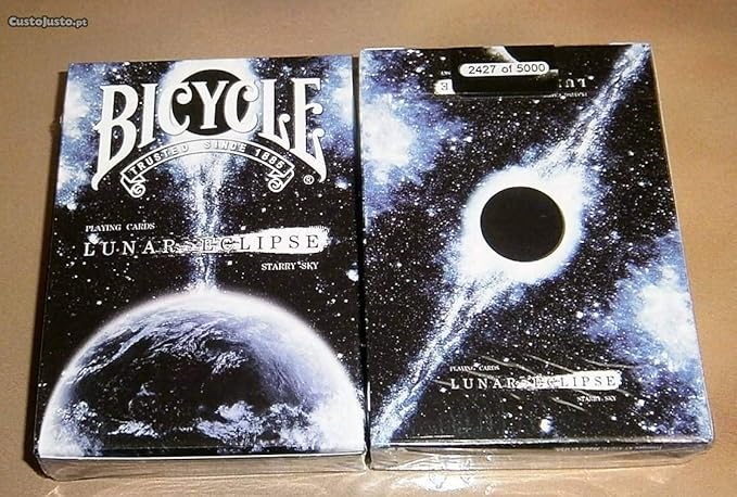 Bicycle Kartenspiel Spielkarten Playing Cards Lunar Eclipse Rare Limited Numbered Custom Cardistry Deck